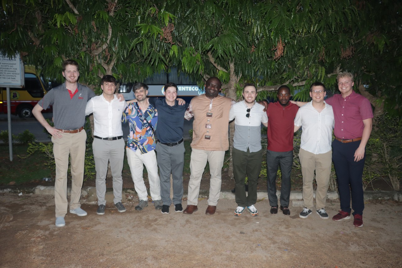 UC group before dinner