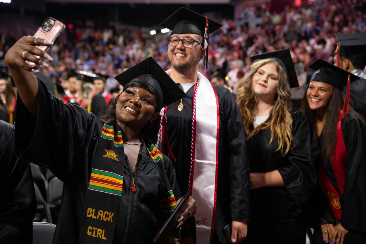 University of Cincinnati celebrates its Summer 2023 Commencement Ceremony.