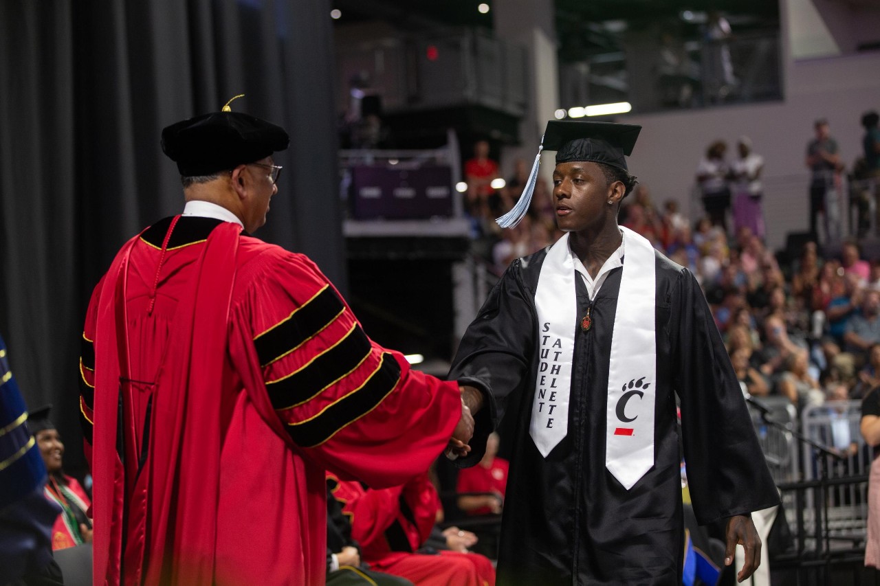 University of Cincinnati celebrates its Summer 2023 Commencement Ceremony.
