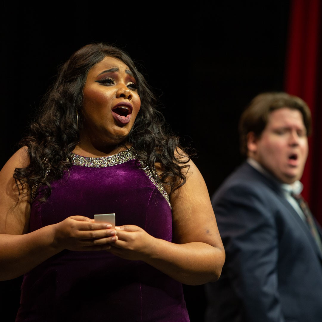 CCM Voice and Opera students performing on stage.