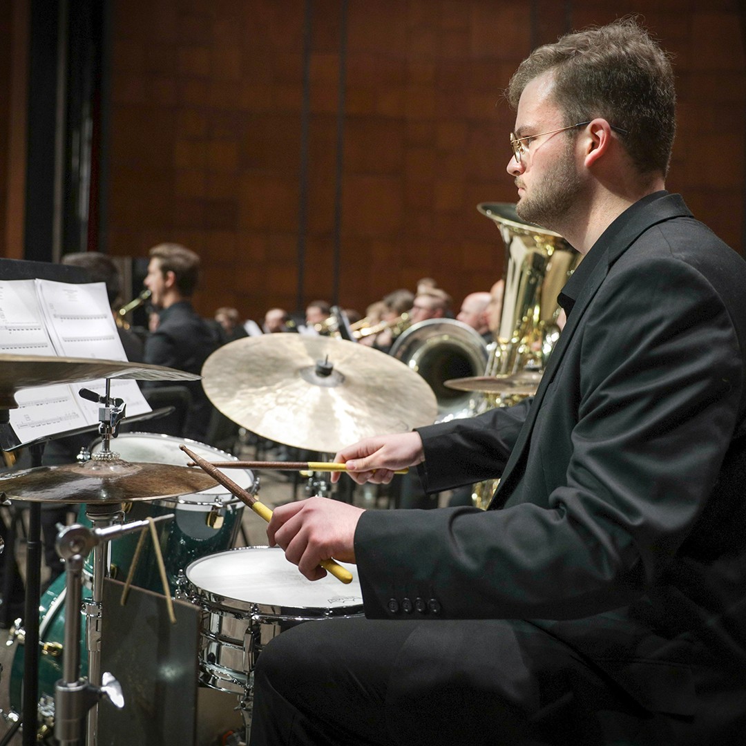 CCM Wind Symphony. Photo/ Mark Lyons