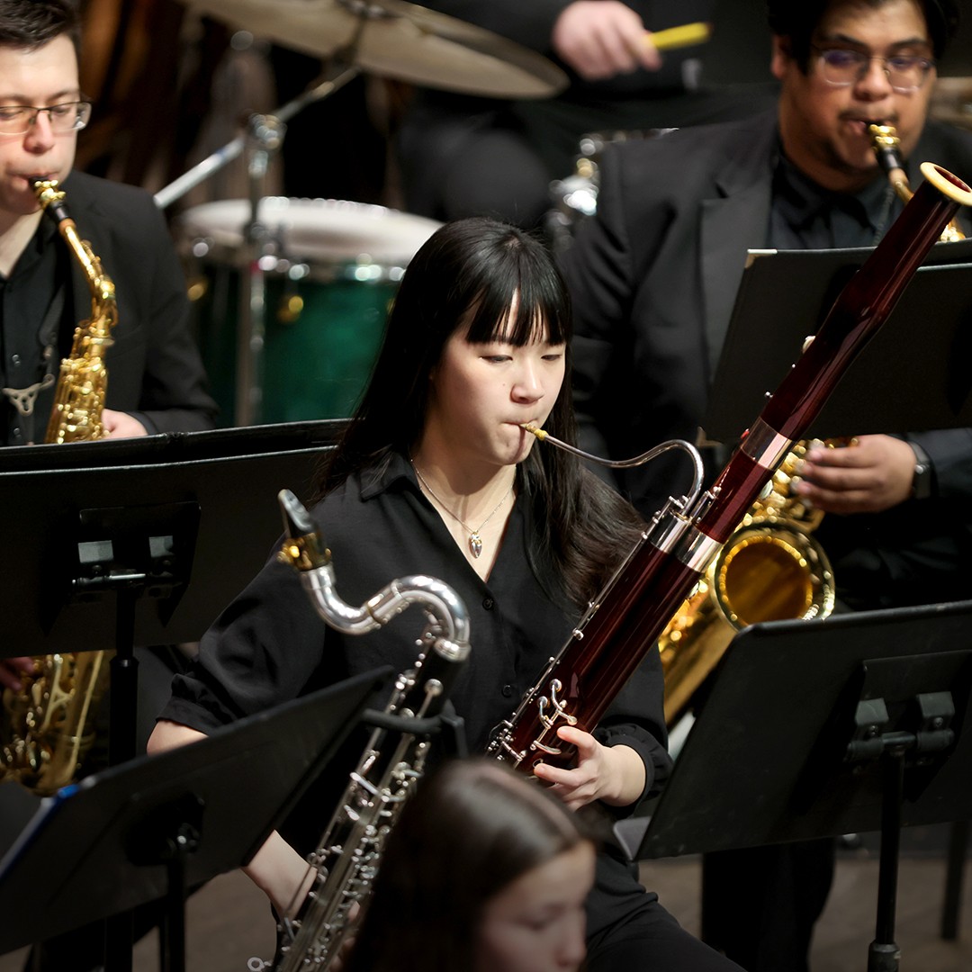 CCM Wind Symphony. Photo/ Mark Lyons