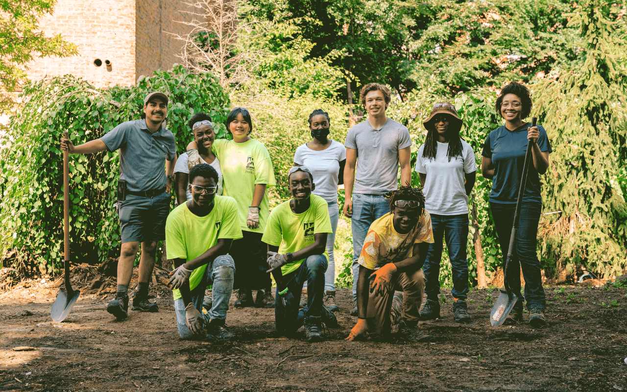 Tanner Yess leading Groundwork ORV Green Team of high school students towards employment readiness within the green industry.