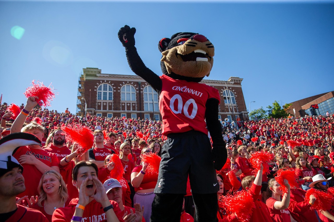 UC's Homecoming football game vs. Arizona State University.