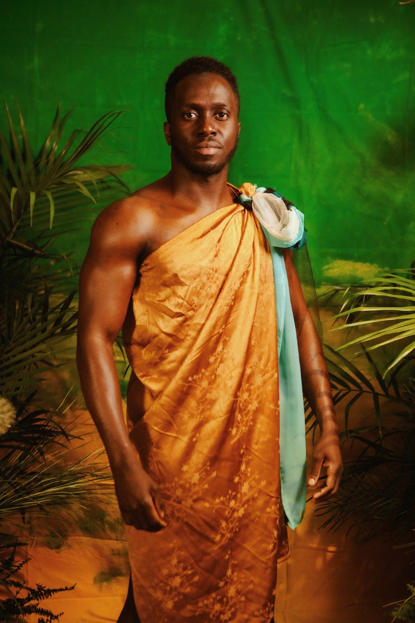 Photo of male dancer with Revolution Dance Theatre