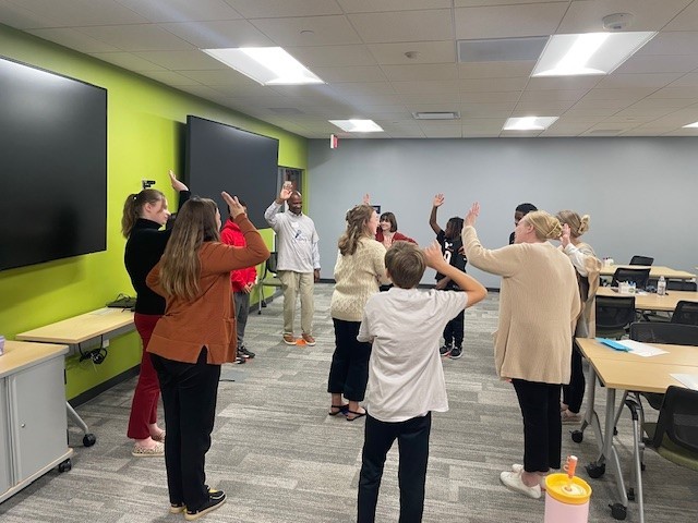 A 2024 Fluency Friday group session