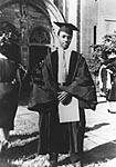 Darwin T. Turner in 1947 the youngest person ever to graduate from the University of Cincinnati.